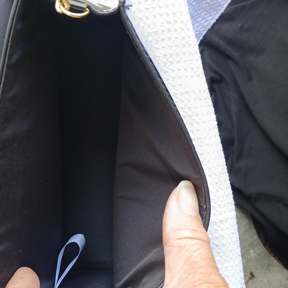 Jimmy Choo Glossy Black and Gold Crossbody Bag - Picture 3 of 8